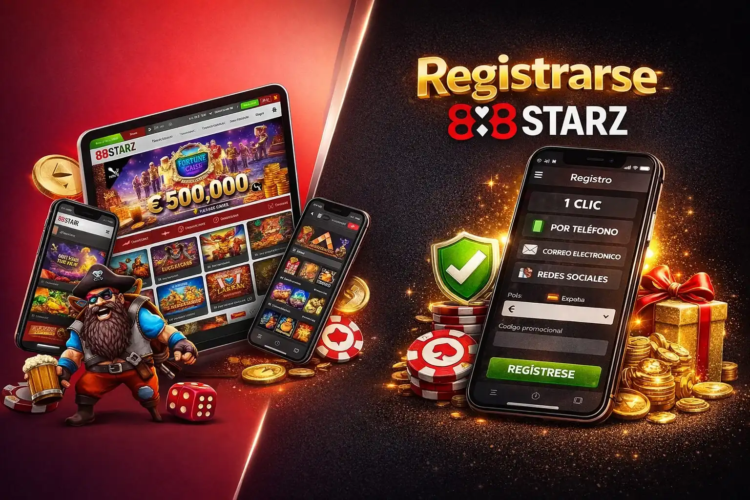 Instrucciones Para Registrarse en 888Starz