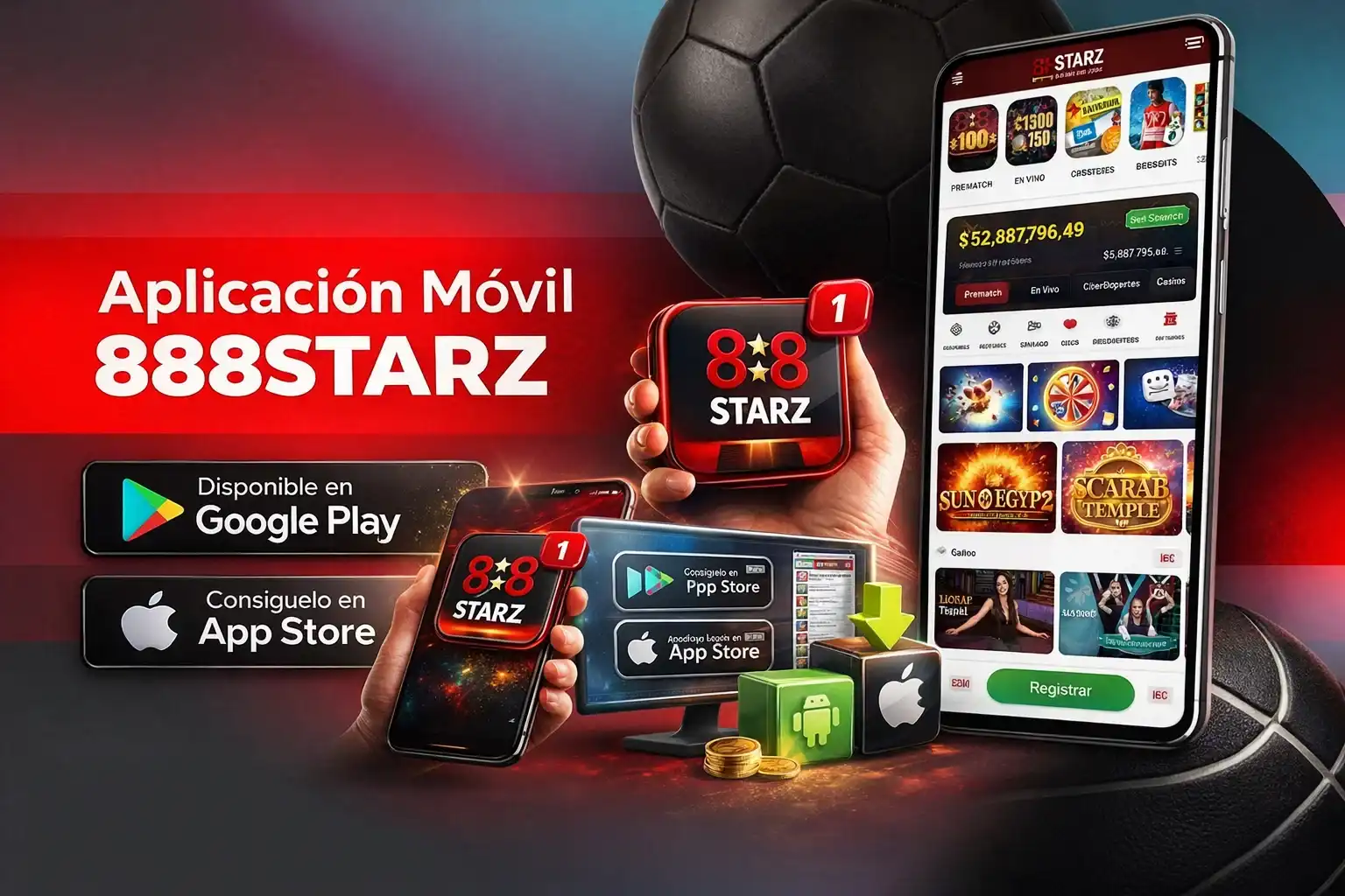 Versión móvil de 888Starz